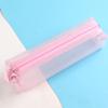 Estojo Transparente para Provas de Estudante, Bolsa de Papelaria em Malha de Nylon, Bolsa Portátil de Grande Capacidade para Documentos