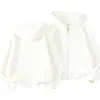 2026 Fábrica de Origen Transfronteriza Chaqueta con Cremallera para Niños, Forrada de Polar y Engrosada, Sudadera con Cremallera de Color Sólido para Niños y Niñas en Otoño e Invierno
