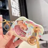Llavero Creativo de Consola de Videojuegos de Carreras de Coches con Temática de Comida, Lindo Juego de Desafío, Accesorio Colgante para Mochila de Estudiante, Portátil