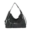 Bolsa Vintage de Gran Capacidad para Mujer con Acabado de Aceite, Nueva Moda 2026 Bolso de Hombro Cruzado para Viajes Diarios, Bolso Hobo de Alta Gama