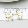 Pingente Misto de Liga de Ouro 100K Série Estrela Sol Lua Pingente Acessórios para Pulseira Colar DIY