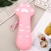 Lápis de garra de gato de silicone Bolsa Lápis infantil Bolsa Bolsa de moedas pequenas criativas Meninas Bolsa fofa Artigos de papelaria por atacado para alunos do ensino fundamental e médio