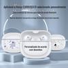 Adequado para Capa de Fone de Ouvido Honor X3I Selecionado Pessoalmente Capa Protetora para Earbuds X3I TPU Transparente Capa Macia Padrão de Impressão Colorida