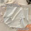Calcinha Antibacteriana 10A para Mulheres, Cintura Média-Alta, Sem Costura, Gancho Estendido, Tamanho Grande, Calça com Controle de Barriga