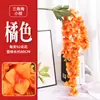 Flor de simulación flor de buganvilla enredadera colgante de pared flor de boda flor artificial revestimiento de pared interior sala de estar decoración de enredadera de ratán