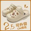 Zapatos Perforados Antideslizantes para Mujer, Nuevo Estilo de Verano para Uso en Exteriores e Interiores, Zapatos de Playa Transpirables, Sandalias de Punta Cerrada para Hombre, Diseño Hueco al por Mayor