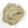 Corda Sousse com rayon dourado Corda K pit com renda decorativa dourada para roupas Alça de presente Cinto trançado