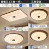 Lámpara de Techo para Sala de Estar de Nogal Negro Madera Maciza Medieval Protección Ocular Luz Principal para Toda la Casa Dormitorio Estudio Lámparas LED Venta al por Mayor