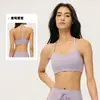 Sutiã esportivo de alta qualidade com elasticidade 6-way para mulheres, com bojos fixos, design sexy em Y nas costas, sutiã de yoga, roupa íntima fitness para Pilates