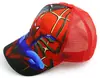 F791 Gorra de Béisbol Nueva Primavera y Otoño Sombrero de Dibujos Animados para Niños Gorra Moderna de Spider-Man Visera Sombrero de Comercio Exterior Europeo y Americano Venta al por Mayor