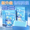 Fabricante de Parches Refrigerantes Venta al por Mayor Parche Refrigerante para Reducir la Fiebre Entrenamiento Militar Transfronterizo Parche de Hielo Refrigerante Dibujos Animados en Inglés Parche de Hielo Refrigerante para Bebé