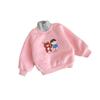 Ropa infantil Kaichen suéter polar para niños 2022 invierno nuevo suéter de dibujos animados para niños y niñas chaqueta cálida para niños