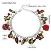 Europa y Estados Unidos película y televisión alrededor de Marvel Deadpool máscara colgante pulsera aleación Panjia colgante gota de aceite joyería al por mayor