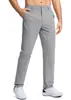 Nuevos Pantalones de Golf Elásticos de Cintura Media para Hombre de Exportación Amazon Talla Grande Rectos Color Sólido Secado Rápido Ligeros Pantalones de Traje