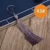 Atacado de Fábrica Ornamento Pendurado Estilo Antigo Marcador de Página Leque Festivo Tassel Colorido Embalagem Presente Cortina Pequeno Tassel