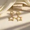 Pendientes Únicos de Textura Dorada Estilo Europeo y Americano de Nicho de Alta Gama, Pendientes Exagerados y Únicos Hermosos, Accesorios de Oreja Elegantes al por Mayor