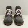 Botines desérticos Martin para mujer de exterior, nuevo modelo 2026, estilo británico retro, punta redonda, botines casuales amarillos con plataforma interior, botines cortos para mujer