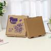 Caja de pizza de 7 8 9 10 12 pulgadas desechable comercio exterior comercial portátil triangular hexagonal octogonal cartón de pizza