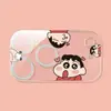 Película Protectora para Lente de Cámara de Manzana Estilo Ins de Dibujos Animados para iPhone 17P/17Pm/18P/18Pm, Película Protectora Anti-Caídas Completa, Película Protectora Antiexplosión de Alta Definición