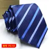 Gravata masculina atacado novo em estoque negócios cor sólida listras 8C jacquard de seta gravata pode ser adicionado LOGO