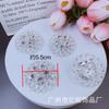 2025 Celebridade da Internet Popular Broche Eletrodepositado com Diamante Flash Pin Anti-Exposição para Adultos Acessórios de Broche para Terno Vestido Venda por Atacado