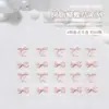 Joias para Nail Art Laço Rosa Fita de Balé Laço DIY Joia de Unha Vestível 50 Peças