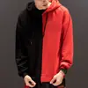 Comercio Exterior Transfronterizo Nueva Tendencia de Moda Casual para Hombre Sudadera con Combinación de Colores Sudadera con Capucha Deportiva de Manga Larga para Hombre Ropa de Moda para Hombre