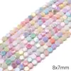 Kit de Material para Acessórios de Joias Pulseira Colar DIY Feito à Mão Contas Quadradas Imitação Porcelana Cristal de Vidro Contas de Lanterna Contas Soltas