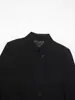 Hot-Selling de Aliexpress Primavera 2026 Nuevo Negro Elegante y Profesional Ajustado Cuello Alto Manga Tres Cuartos Corto Blazer