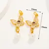 Banho de Ouro Real 18K Corrente de Extensão Estilo Chinês Ouro Antigo Gotejamento de Óleo Corrente de Conexão para Pulseira Colar Acessórios DIY Acessórios