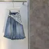 Pantalones Vaqueros para Niñas 2026 Pantalones de Volantes para Niños Pequeños y Niños Pequeños Elegantes Versátiles Estilo Coreano Casual Pantalones Largos Pantalones de Pierna Recta