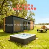 Luz de Camping Casa de Aço Villa Casa Modular Casa Móvel Villa Móvel Casa de Madeira Barraca Estrutura de Aço Hotel Pousada Hotel