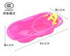 Fabricante Venta al por Mayor Bebé Bebé Baño Baño Rociado de Agua Animal Patito Amarillo Pequeño Pellizco y Grito Juguete de Esmalte
