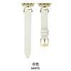 Compatible con correa de cuero para Apple Watch, correa de cuero con hebilla de cangrejo para Apple Watch generación 678910.