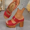 Moda Transfronteriza Europea y Americana 2026 Sandalias de Punta Abierta Tallas Grandes para Mujer Estilo Nuevo Europeo y Americano Comercio Exterior Transfronterizo Venta al por Mayor Tallas Grandes