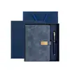Set de Regalo Empresarial en Stock: Caja de Regalo con Cuaderno y Termo con Hebilla Magnética de PU, Regalos para Eventos Corporativos