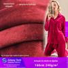 Vendas Diretas de Fábrica Malha de Trama Veludo Imitação de Algodão Borda Linho Pijama Moda Roupas de Casa Brinquedos Tecidos Decorativos de Pelúcia