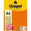 Papel A4 (cor) Usapel Laranja 180G - Caixa com 50 Unidades