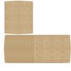 Papel para Freidora de Aire Rectangular Transfronterizo Ninja Doble Olla Papel de Cabra para Hornear 14*20.5cm Entrega en Stock