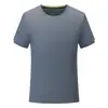 Camiseta Personalizada Roupa de Trabalho em Grupo Secagem Rápida Manga Curta Personalizada Gola Redonda Impressão de Logo Publicidade Corrida de Maratona Esportes