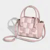 Bolsa de Mão Tecida de Fábrica Original 2026 Nova Coleção Primavera/Verão com Acabamento de Luxo, Bolsa Feminina de Ombro Único Transversal Grande Capacidade