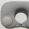 Almohada Inflable en Forma de U para Cuello, Esencial de Viaje, Plegable Portátil, Almohada de Aire Aterciopelada para Cuello y Cabeza