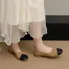 Sapatos sociais de sola macia 2026, estilo vovó suave, sapatos casuais de noite para mulheres, sapatos de noite de sola plana, combinados com sapatos de salto único, estilo Mary Jane, adequados para primavera e outono