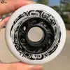 Patinetes em linha Tianbo viciantes patins roller para adultos roda plana roda de freio de flor 72MM76MM80MM