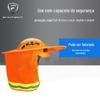Fangta verão venda quente em estoque proteção solar artefato canteiro de obras capacete chapéu de sol aba trabalhador sombra do sol alongado respirável