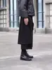 Estilo Japonés Retro Nicho Sastrería Diseño de Empalme Perezoso Abstinencia Pantalones Caídos Pantalones Casuales Pantalones Largos Hombres y Mujeres Modernos
