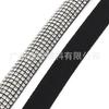 Novo Estilo Rede de Strass 3mm6 Strass de Drenagem Tira Semi-Circular com Acessórios para Roupas DIY Superfície de Sapato Acessórios para Mala Vestido