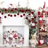 Venta Caliente Transfronteriza Set de 30 Piezas de Bolas Afelpadas Decoraciones Navideñas Arreglo Decorativo Bolas de Navidad Al Por Mayor