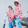Traje de Esquí Expedición Sur y Guerra Norte Mujer Snowboard Doble Tabla Montañismo Esquí al Aire Libre Cortavientos Impermeable Cálido Deportes Suministro Transfronterizo