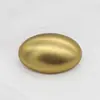 Botones de Metal Esmaltado Ovalados de Hongo Simples de Moda Botones de Chaqueta de Lujo Ligero Hebilla Botones de Suéter Cárdigan